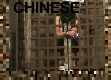 asien, schwer, sadomasochismus, fetisch, chinesin, knechtschaft, demütigung, prison, tracht-prügel, chained