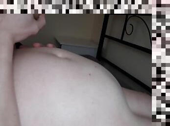 Getting fucked until I'm bloated full of cum