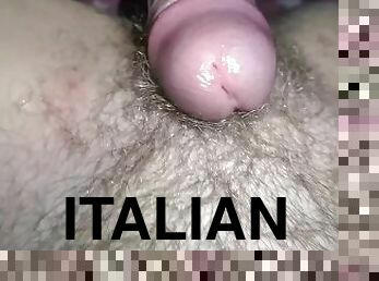 clito, masturbation, chatte-pussy, point-de-vue, sur-le-visage, italien, taquinerie