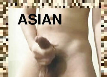 asiatique, masturbation, étudiante, amateur, ejaculation-sur-le-corps, gay, branlette, secousses, collège, ejaculation