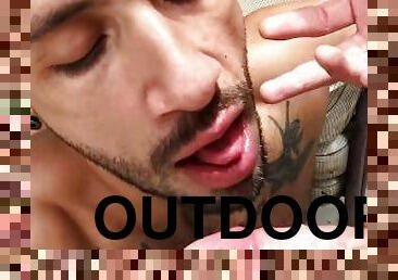 REALITY DUDES - Hardcore Outdoors Threeway With Str8 Chaser And Two Hot Studs Milo And Pablo X