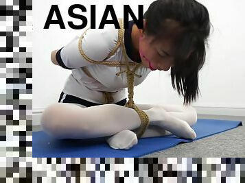 Nylon Bondage - Asian