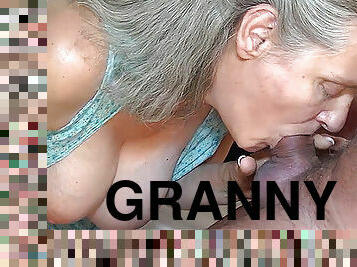 72 years old granny fucked by old man