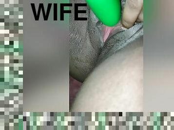 Desi Wife Using Dildo In Small Pussy And Water Came