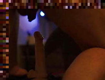 Bottom horrny with us dildo 2