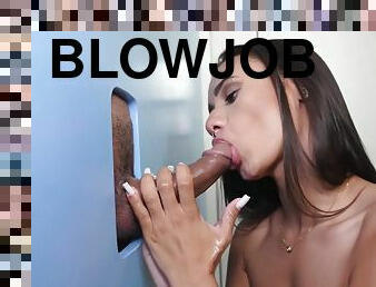 Carol Fenix Gloryhole Blowjob