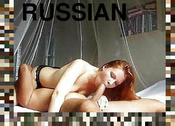 chatte-pussy, russe, ejaculation-interne, rousse, européenne, pute, euro, sperme