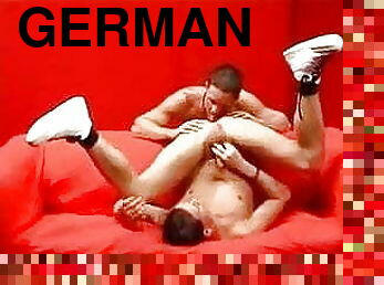 German Boys bareback