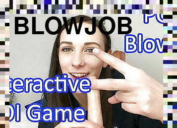 POV Blowjob from Clara Dee - JOI Games