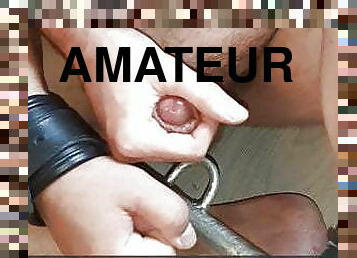 masturbation, amateur, gay, branlette, bdsm, esclave