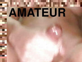 transsexuelle, amateur, ejaculation-sur-le-corps, ejaculation