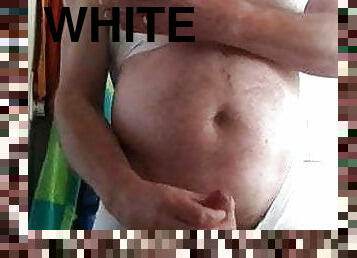 me in MiL&#039;s playtex panties &amp; white lacy M&amp;S bra