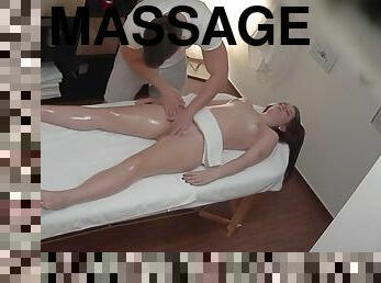 Ambrosial teen in oil massage porn movie