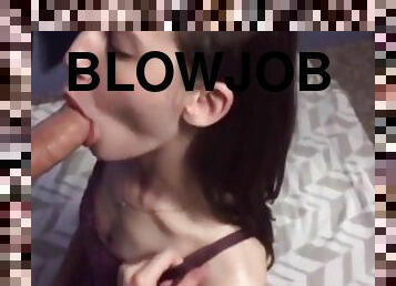 Shameless blowjob compilation 5 - Cum on face