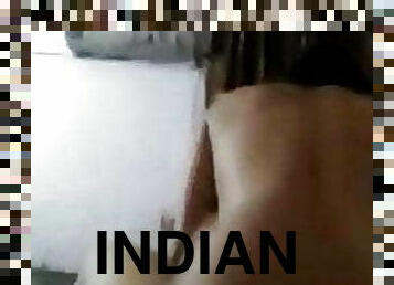 Indian Girl Riding on Cock