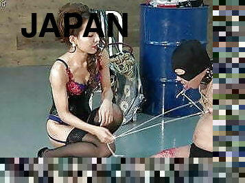 asiatic, sfarcuri, japoneza, bdsm, slclav, amanta, dominare, femdom, masca