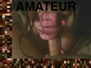 amateur, fellation, ados, petite-amie, européenne, euro, italien, brunette, bite