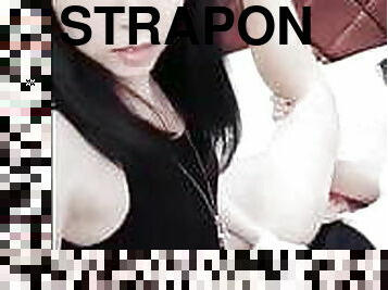 asiatique, masturbation, transsexuelle, gode-ceinture, amateur, anal, jouet, ladyboy, petits-seins