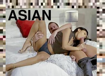 asiatique, mature, énorme-bite, hardcore, perverti