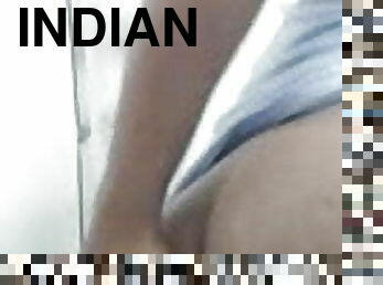 asiatique, amateur, gay, indien, bout-a-bout, fessée