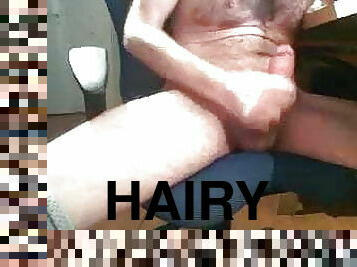 Hairy older man big cock UNBELIEVABLE cumshot