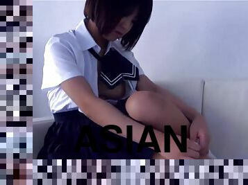 asiático, cona-pussy, adolescente, hardcore, japonesa