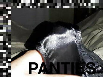 Katie and Laura&#039;s fancy satin panties 