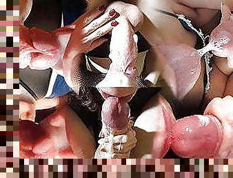 ejaculation-sur-le-corps, compilation, point-de-vue, sur-le-visage