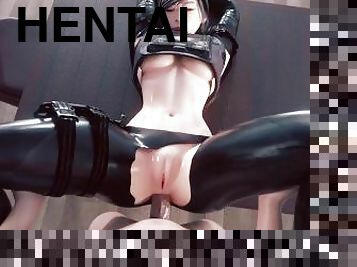 storatuttar, anal, brudar, hentai, 3d, brunett, kuk