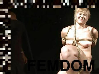 lesbisk, bdsm, bound, fetisj, femdom
