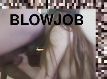 Blindfolded pinay blowjob, rimjob, fuck hard and creampied