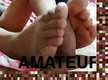 Footjob colombian girl part 2