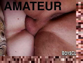 amateur, énorme-bite, gay, ejaculation, musclé, sucer