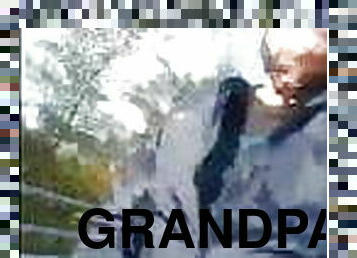 grandpa on bike