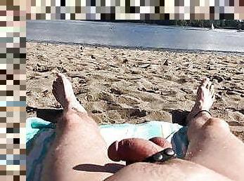nudista, gay, praia