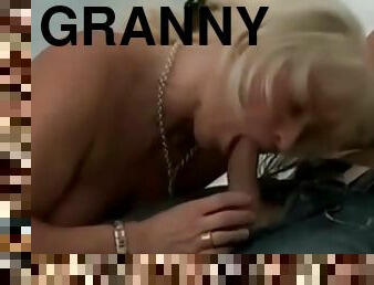 Iam Pierced Hot granny with pussy piercings getting fucked
