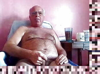 grandpa show on webcam