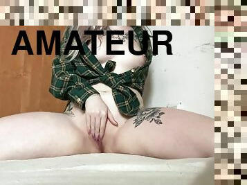 russe, amateur, anal, ados, maison, blonde, bout-a-bout, solo