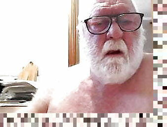 grandpa stroke on webcam