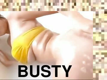 Busty Asian Maid Teen Takes Bath