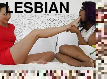 Excellent porn video Lesbian exotic watch show