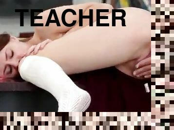 Teen Anya Olsen seducing her teacher