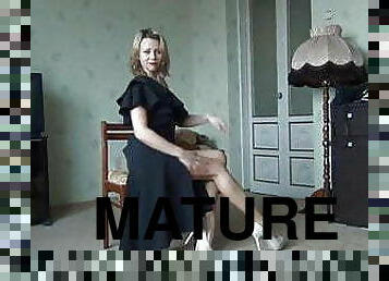 masturbation, chatte-pussy, mature, milf, serrée, danse