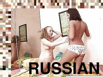 chatte-pussy, russe, babes, lesbienne, ados, gros-plan, trou-du-cul