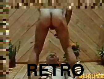 Retro muscle jocks hardcore raw dick riding after deepthroat