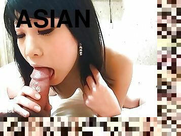 asien, groß-titten, blasen, junge, schwer, japanier, fingerspiele, ficken, dildo, titten