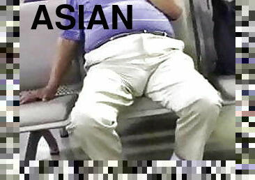 asiático, pai, gordo, gay, bbw, chinesa, paizinho, avô-grandpa, urso
