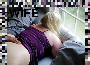 snowbunny Pawg wife cuckold creampie doggy style