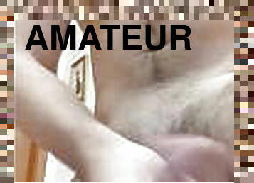 papa, poilue, masturbation, amateur, énorme-bite, gay, maison, branlette, webcam, pappounet