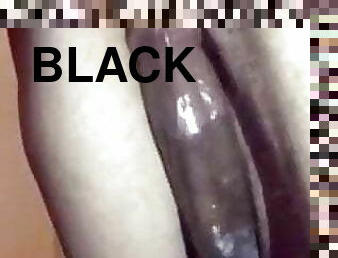 masturbation, monstre, amateur, énorme-bite, gay, black, ejaculation, webcam, minet